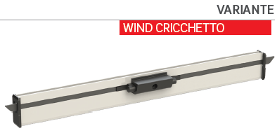 Zanzariera WIND variante CRICCHETTO